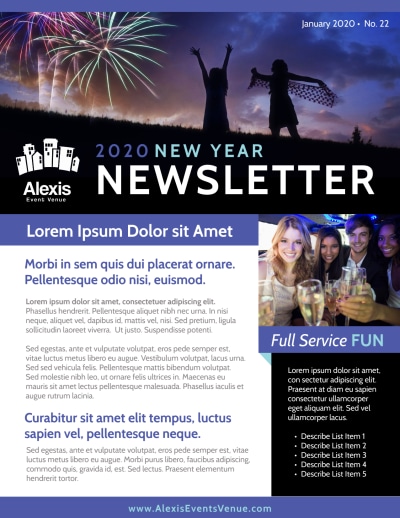 Annual New Year's   Side 1 Image