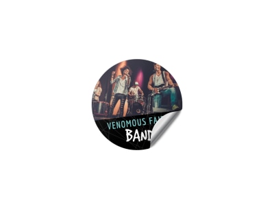 Main Rock Band Sticker  Image