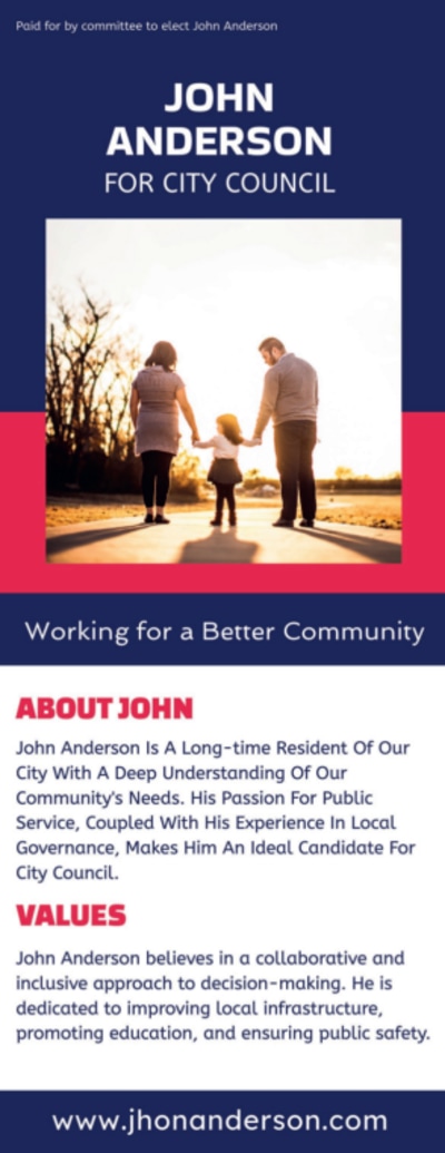 City Council Campaign  98b732wlyg  Side 2 Image