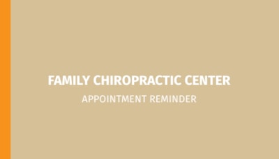 Family Chiropractic Center   Side 2 Image