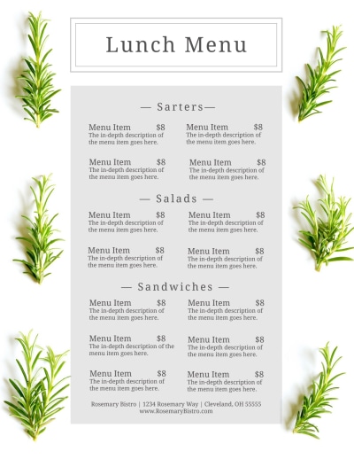 Fresh Lunch   Side 1 Image