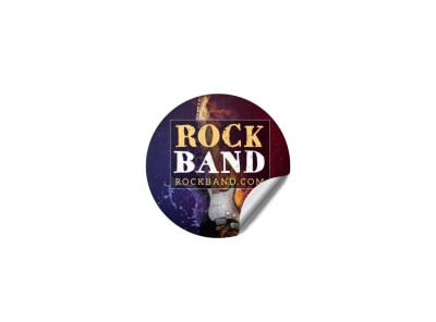 Main Rock Band Sticker  8jpb0oj5vn Image
