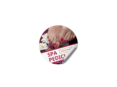 Main Spa Pedicure Sticker  sjokbitifz Image