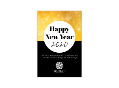 Main New Year Pinterest Graphic  Image