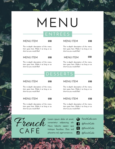 French Restaurant   Side 2 Image