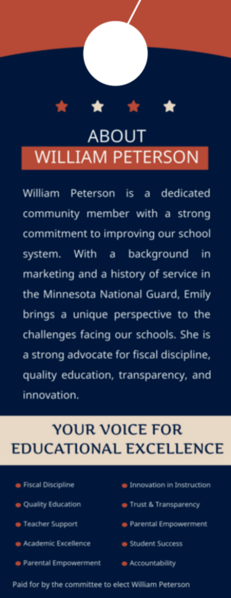 School Board Campaign  rgns2724f5  Side 2 Image