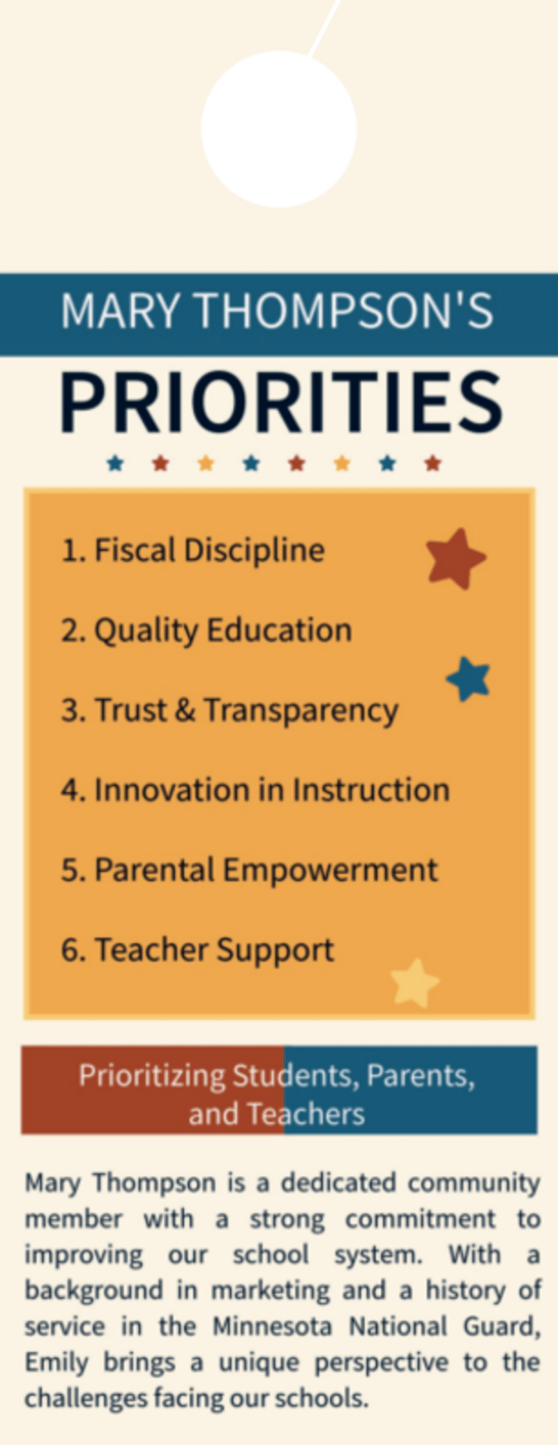 School Board Campaign  uu7tw10n31  Side 2 Image