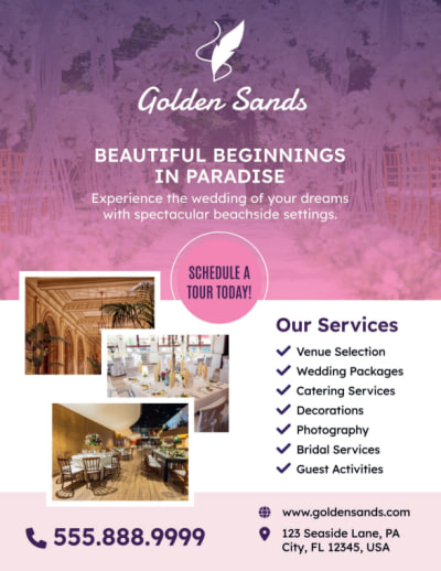 Wedding Services Resort  dfwwmahqap  Side 1 Image