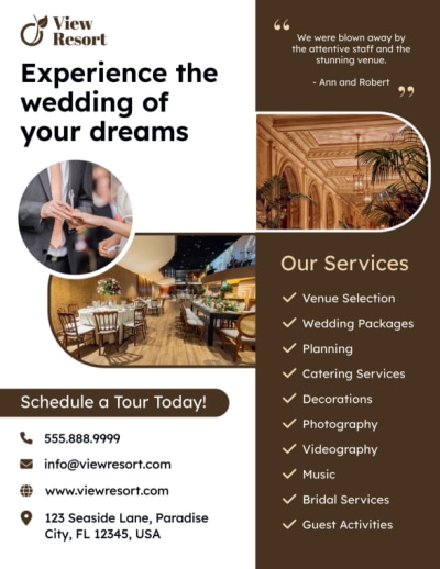 Wedding Services Resort  hnei2yyn8w  Side 1 Image
