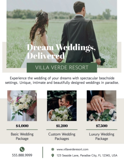 Wedding Services Resort  pahztu1r5n  Side 1 Image