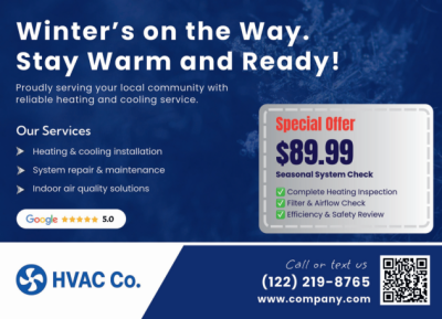 Winter Special HVAC  fumelrx29x  Side 1 Image
